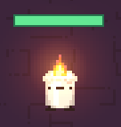 Candle glow effect
