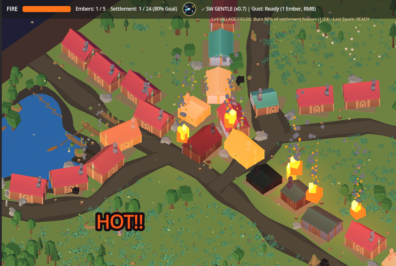Let It Cook staging interface and HUD